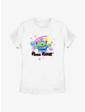 Disney Pixar Toy Story Pizza Planet Alien Airbrush Womens T-Shirt, , hi-res