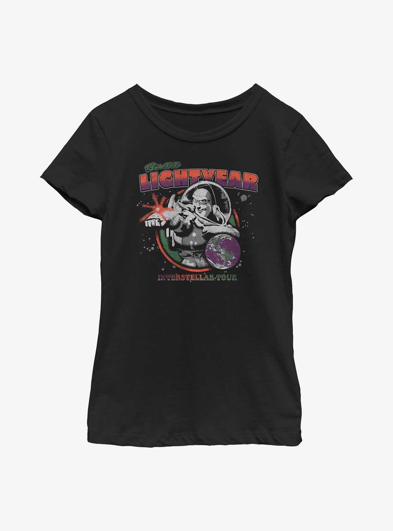 Disney Pixar Toy Story Interstellar Tour Buzz Lightyear Youth Youth Girls T-Shirt, , hi-res