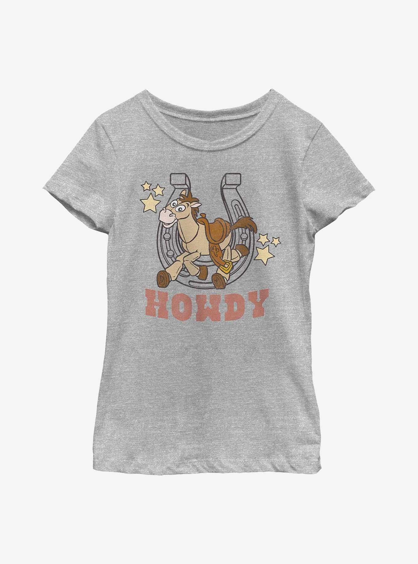 Disney Pixar Toy Story Howdy Bullseye Youth Girls T-Shirt, ATH HTR, hi-res