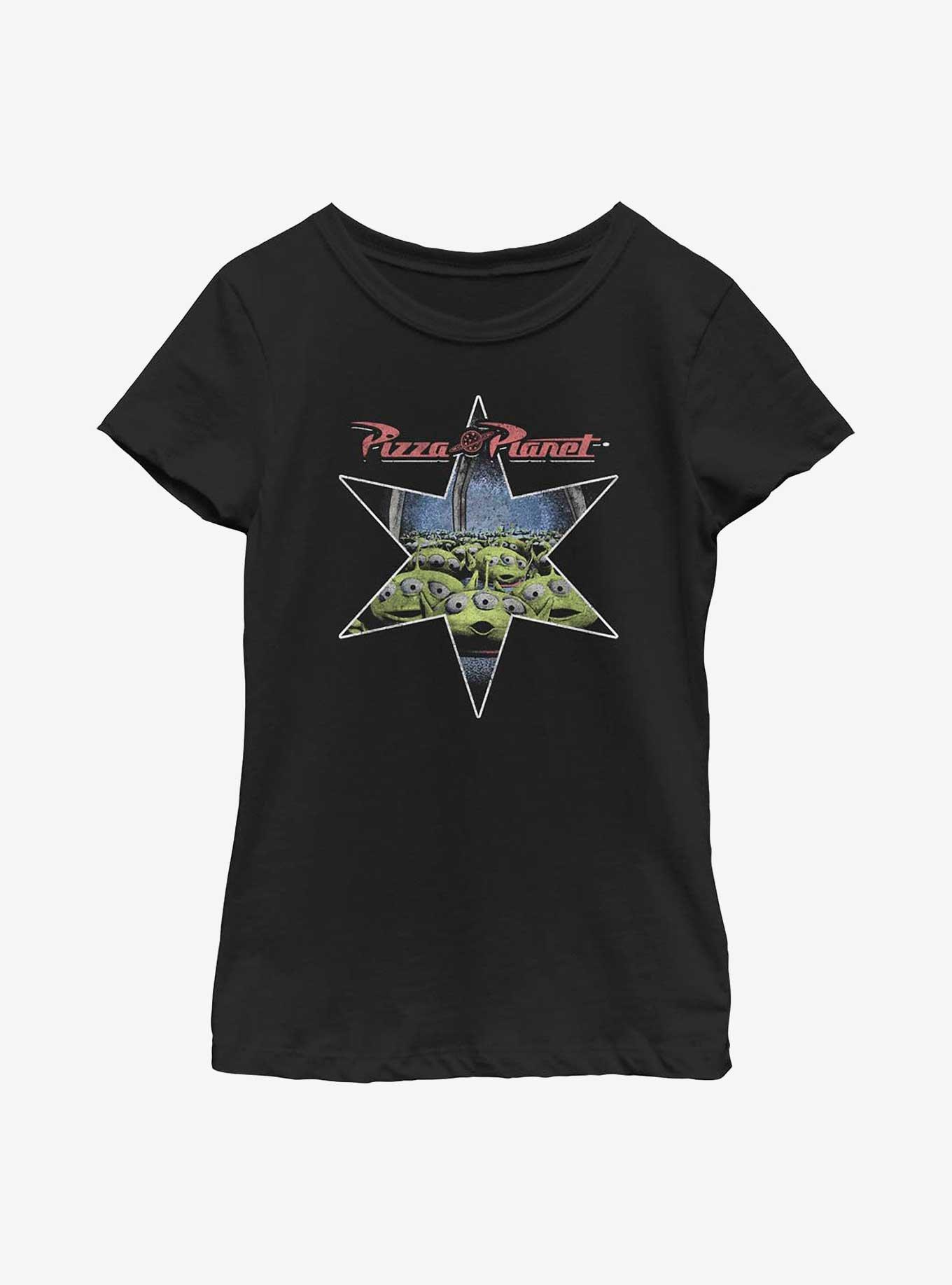 Disney Pixar Toy Story Pizza Planet Alien Star Youth Girls T-Shirt, , hi-res