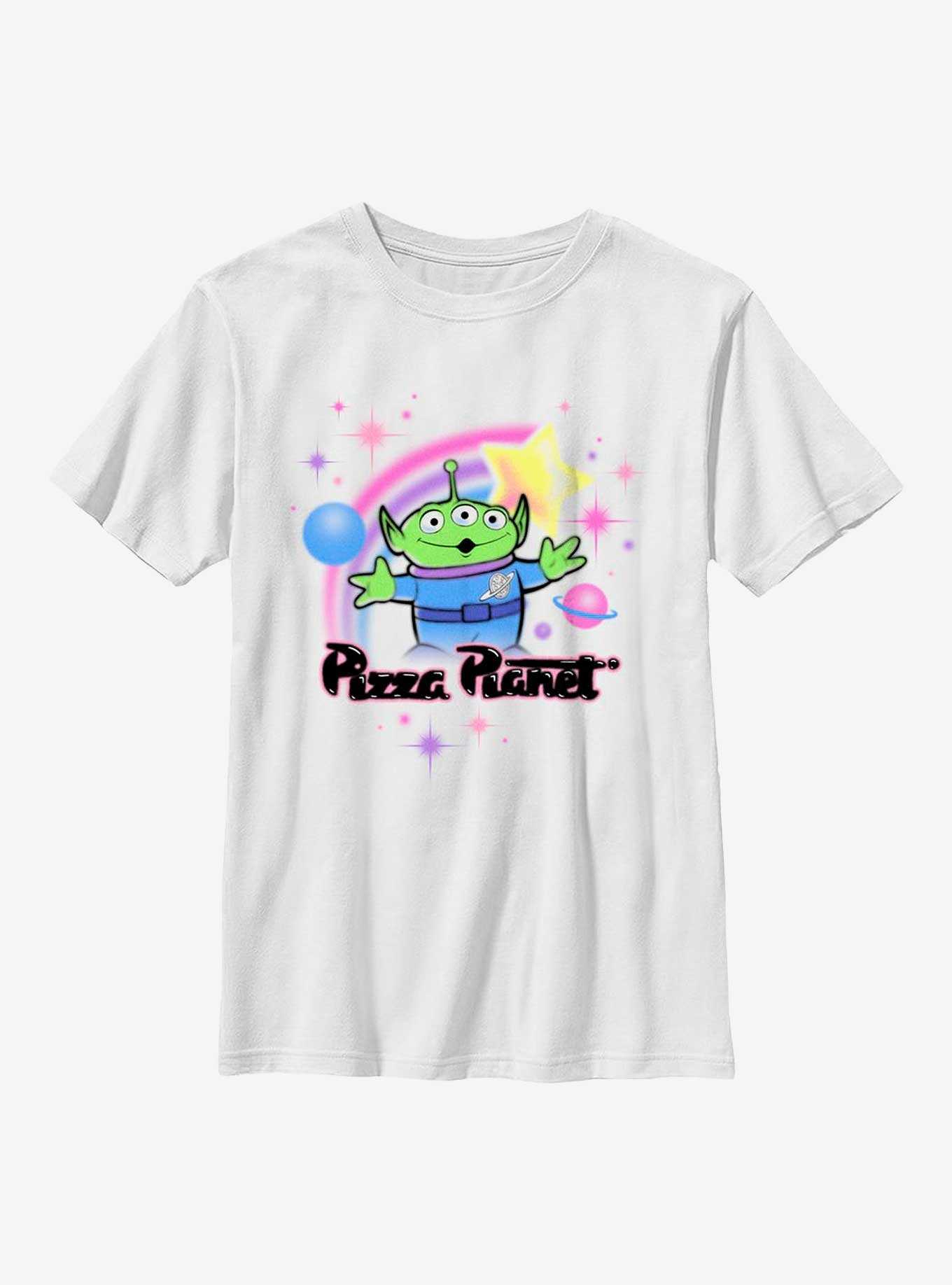 Disney Pixar Toy Story Pizza Planet Alien Airbrush Youth T-Shirt, , hi-res