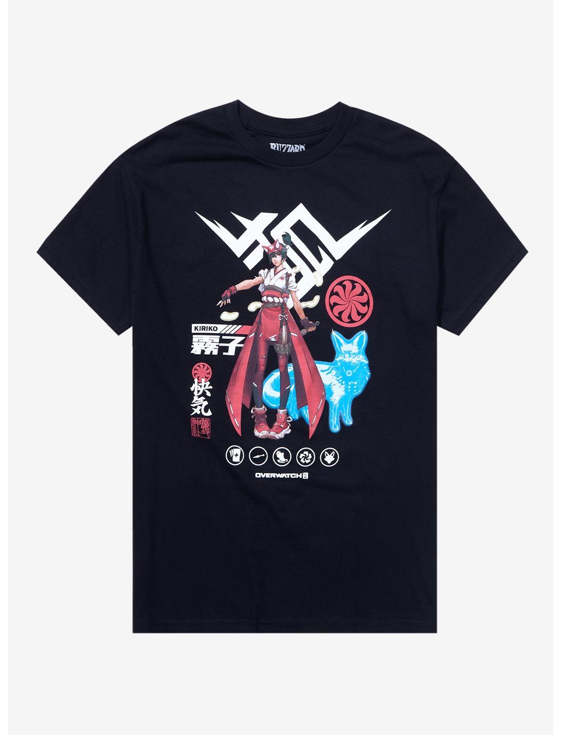 Overwatch 2 Kiriko T-Shirt, BLACK, hi-res