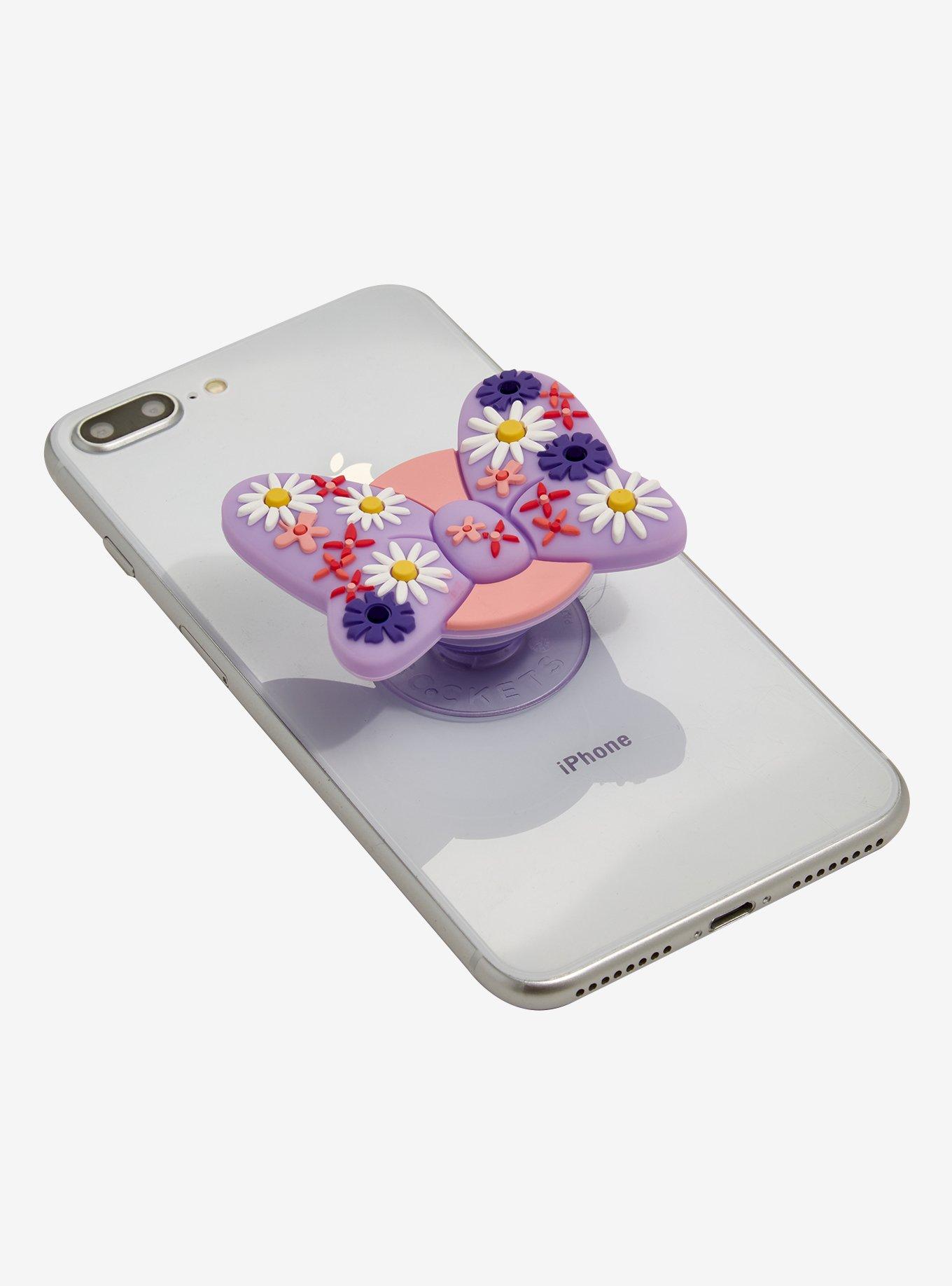Disney Minnie Mouse Floral Bow PopSocket, , hi-res