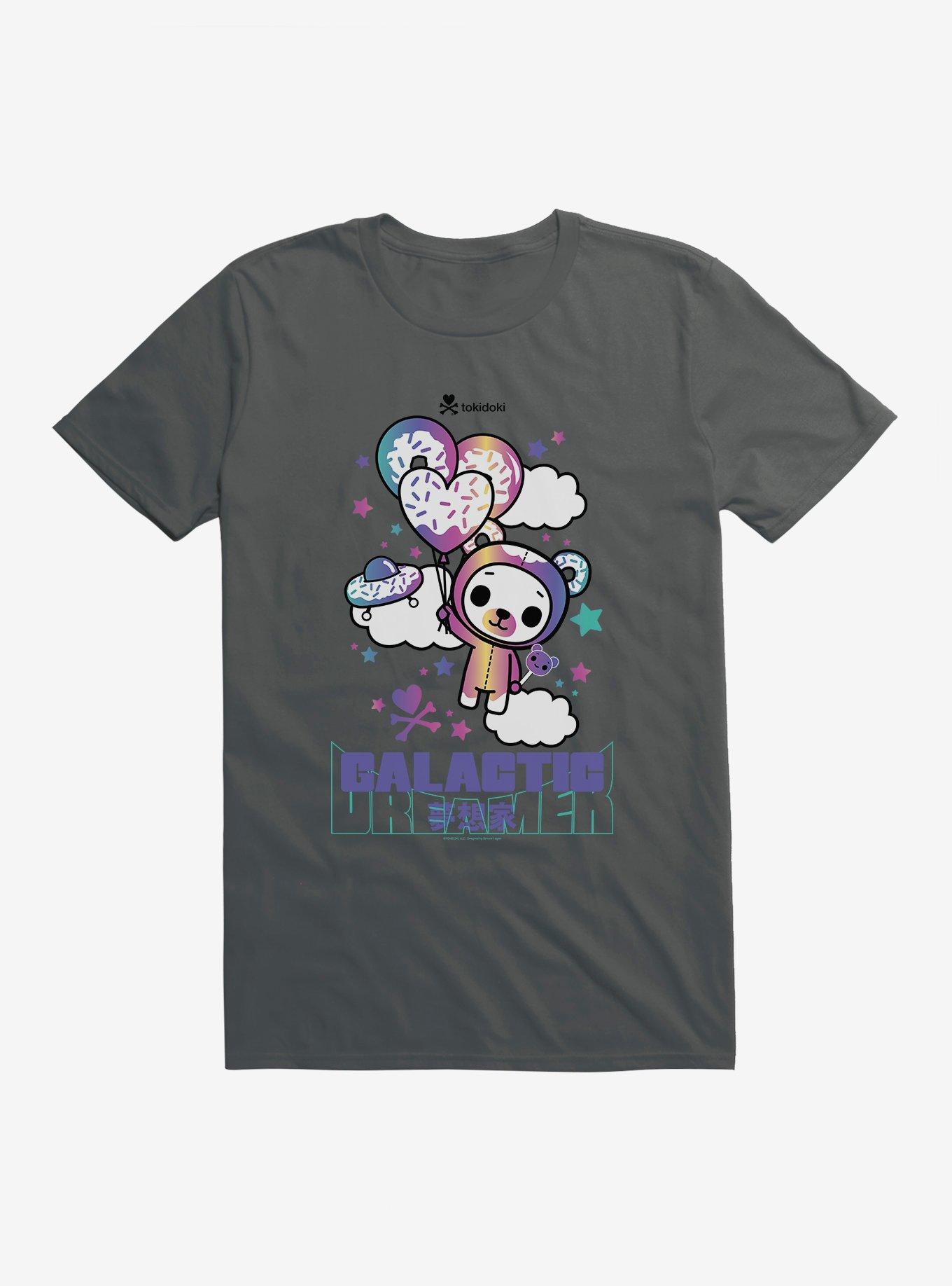 Tokidoki Biscotti Galactic Dreamer T-Shirt, CHARCOAL, hi-res