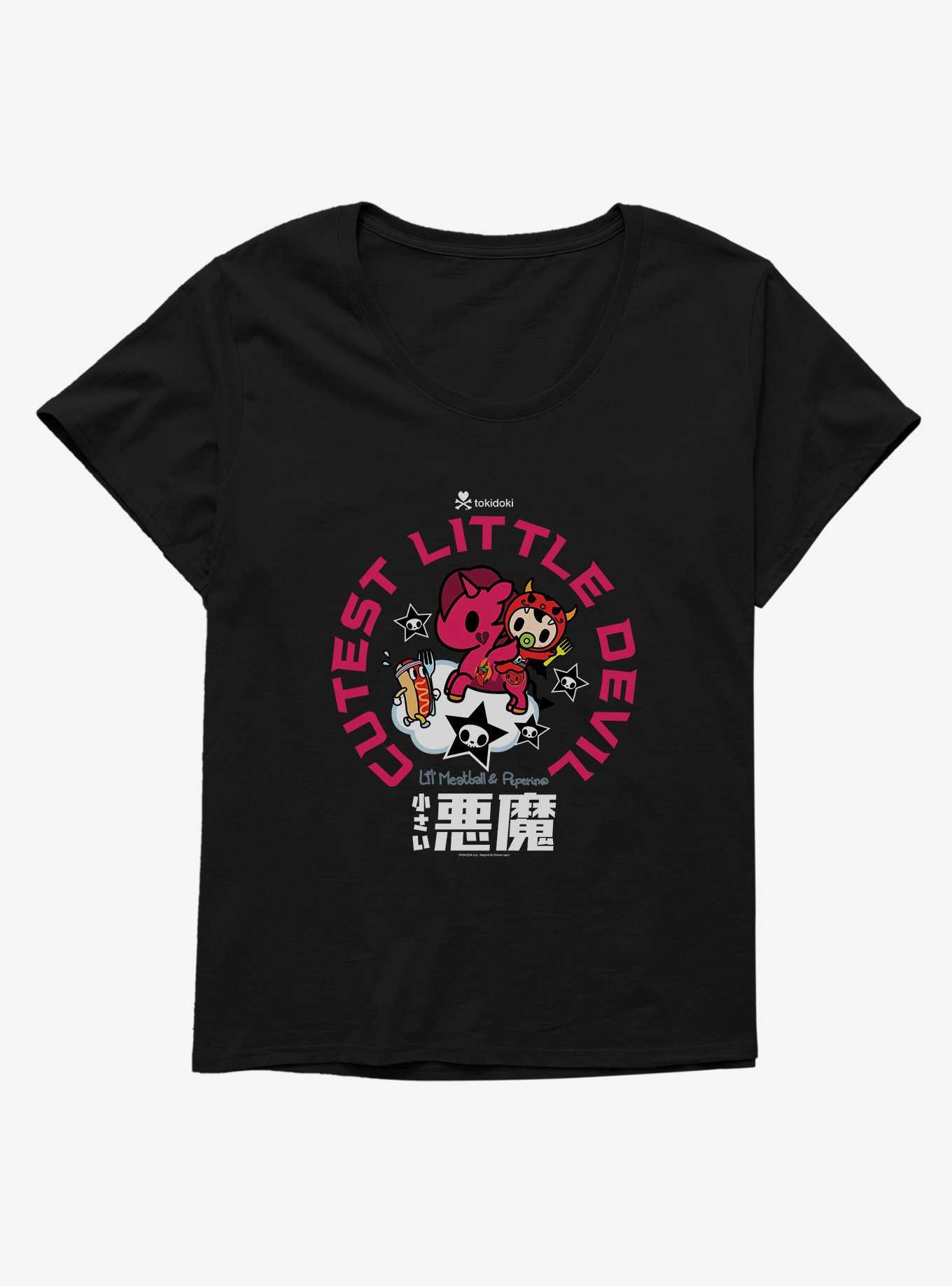 Tokidoki Peperino Cutest Little Devil Girls T-Shirt Plus Size, , hi-res