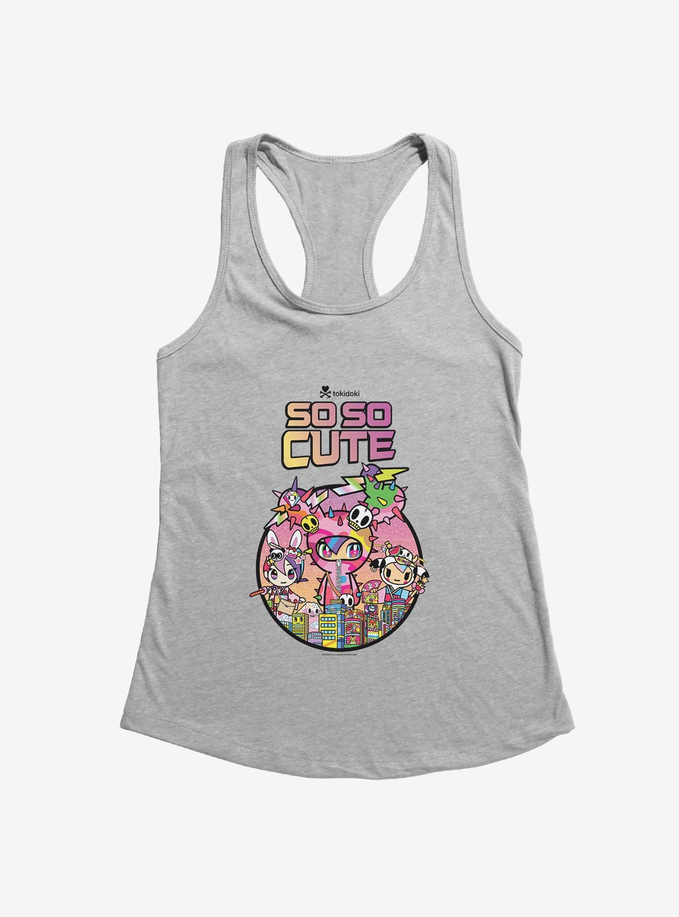 Tokidoki Sabochan So So Cute Girls Tank, HEATHER, hi-res