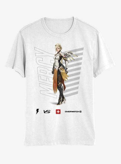 トップス mercy Overwatch 2 Mercy T-Shirt | Hot Topic