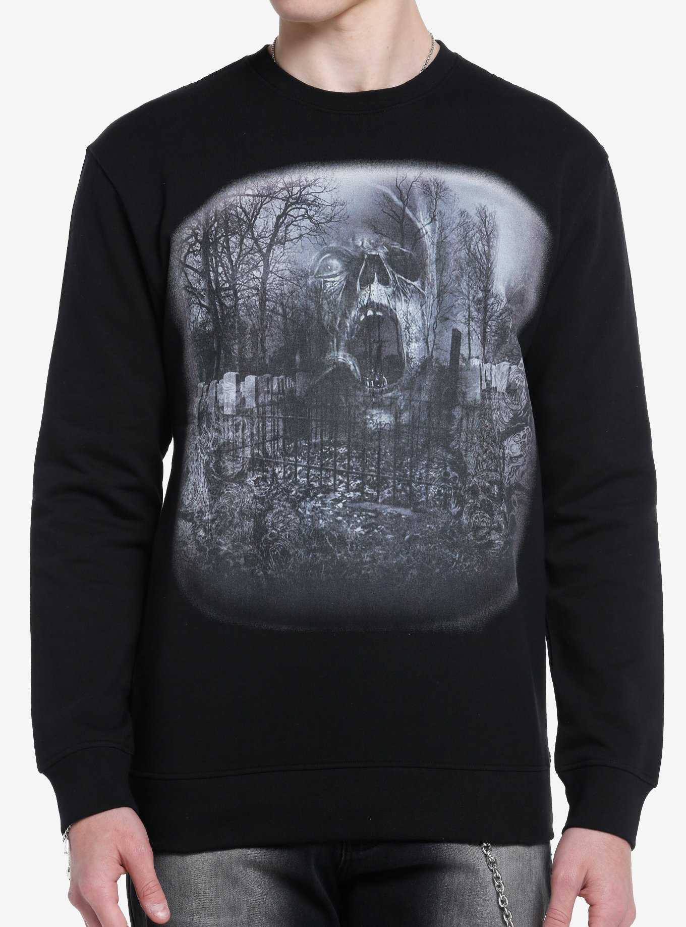 Zombie Graveyard Sweatshirt, , hi-res