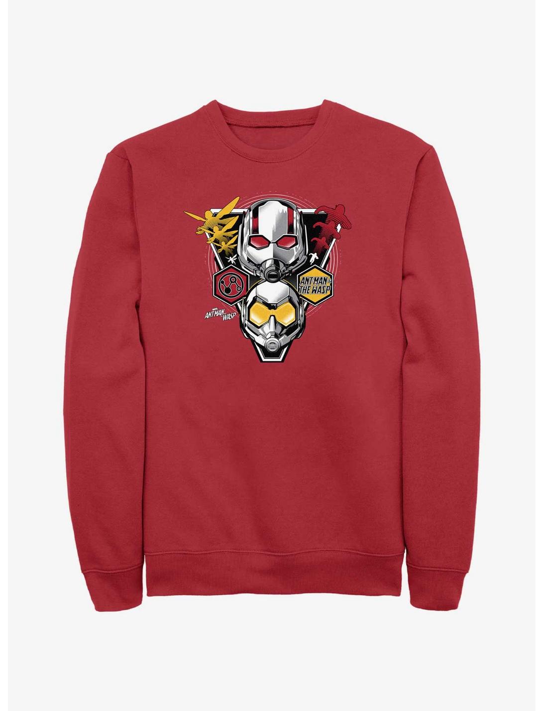 Marvel Ant-Man and the Wasp: Quantumania Hero Duo Sweatshirt, RED, hi-res
