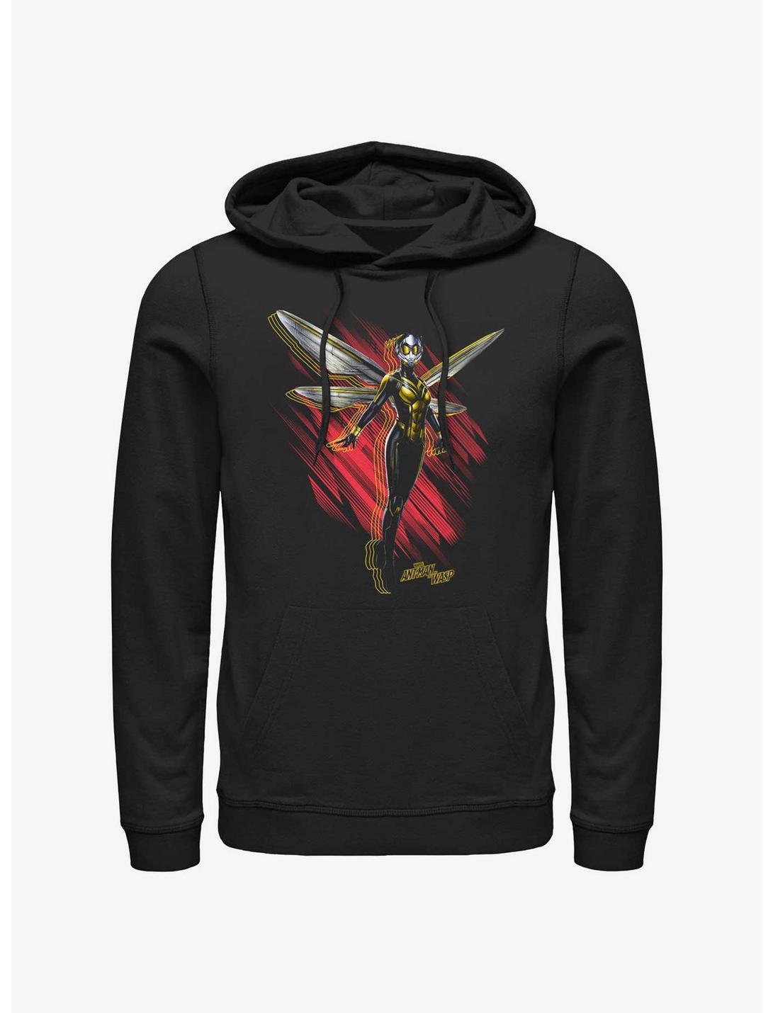 Marvel Ant-Man and the Wasp: Quantumania Wasp Wings Hoodie, BLACK, hi-res