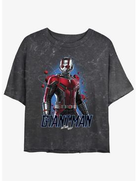 Marvel Ant-Man and the Wasp: Quantumania Giant-Man Atom Mineral Wash Girls Crop T-Shirt, , hi-res