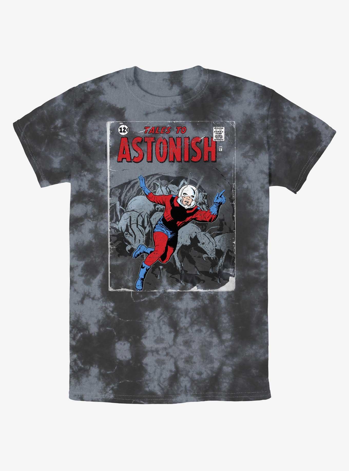 Marvel Ant-Man Ant Tales Comic Cover Tie-Dye T-Shirt, BLKCHAR, hi-res