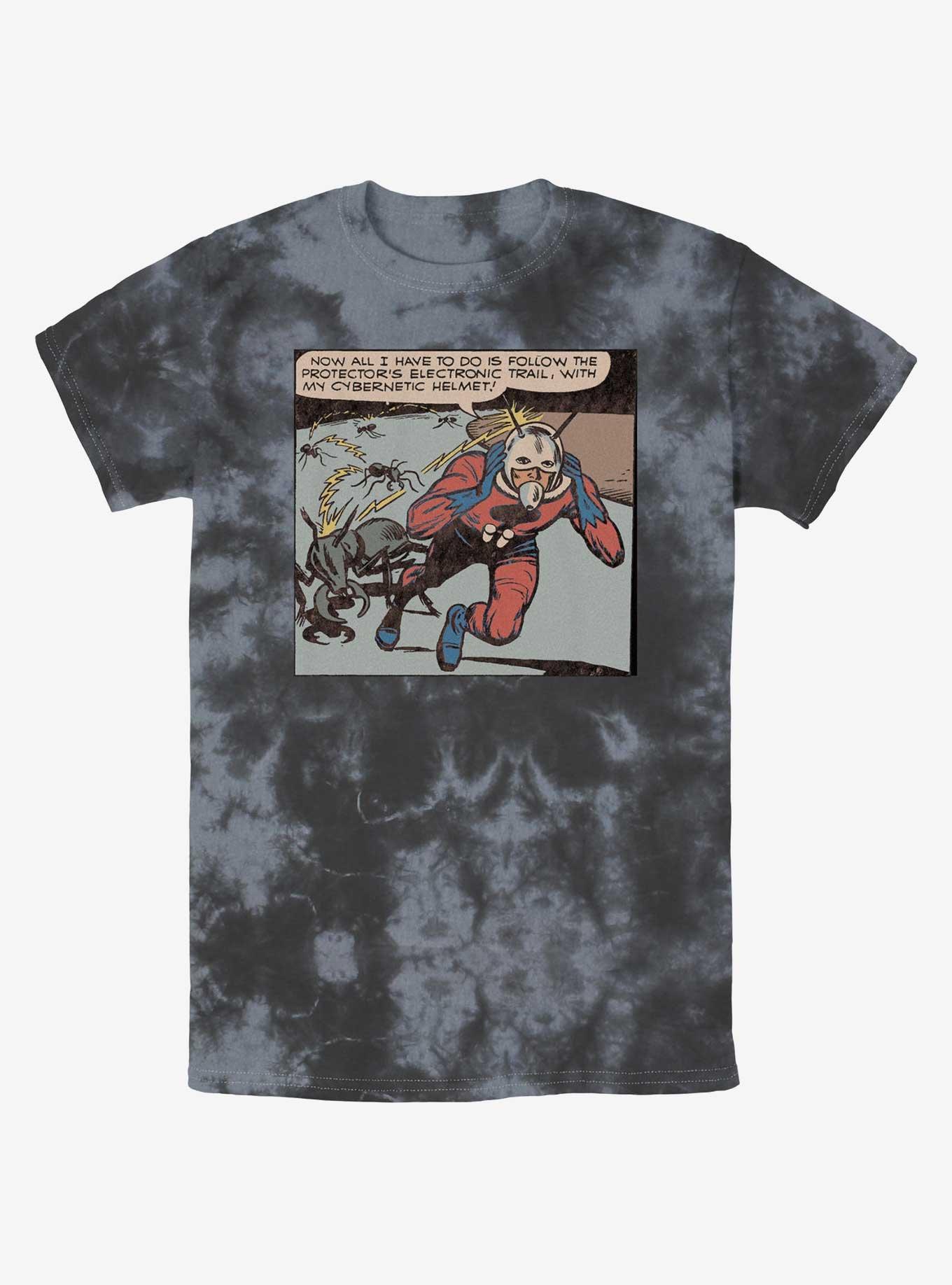 Marvel Ant-Man Comic Panel Tie-Dye T-Shirt, BLKCHAR, hi-res