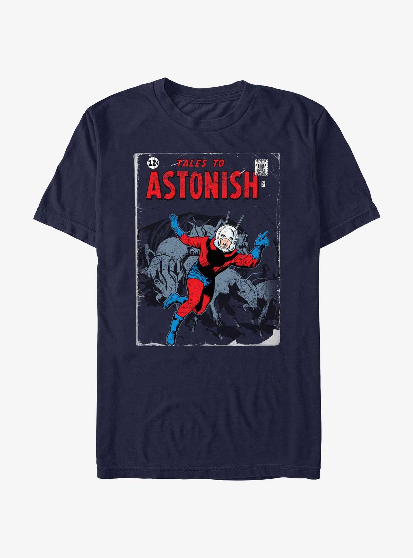 Marvel Ant-Man Ant Tales Comic Cover T-Shirt, NAVY, hi-res