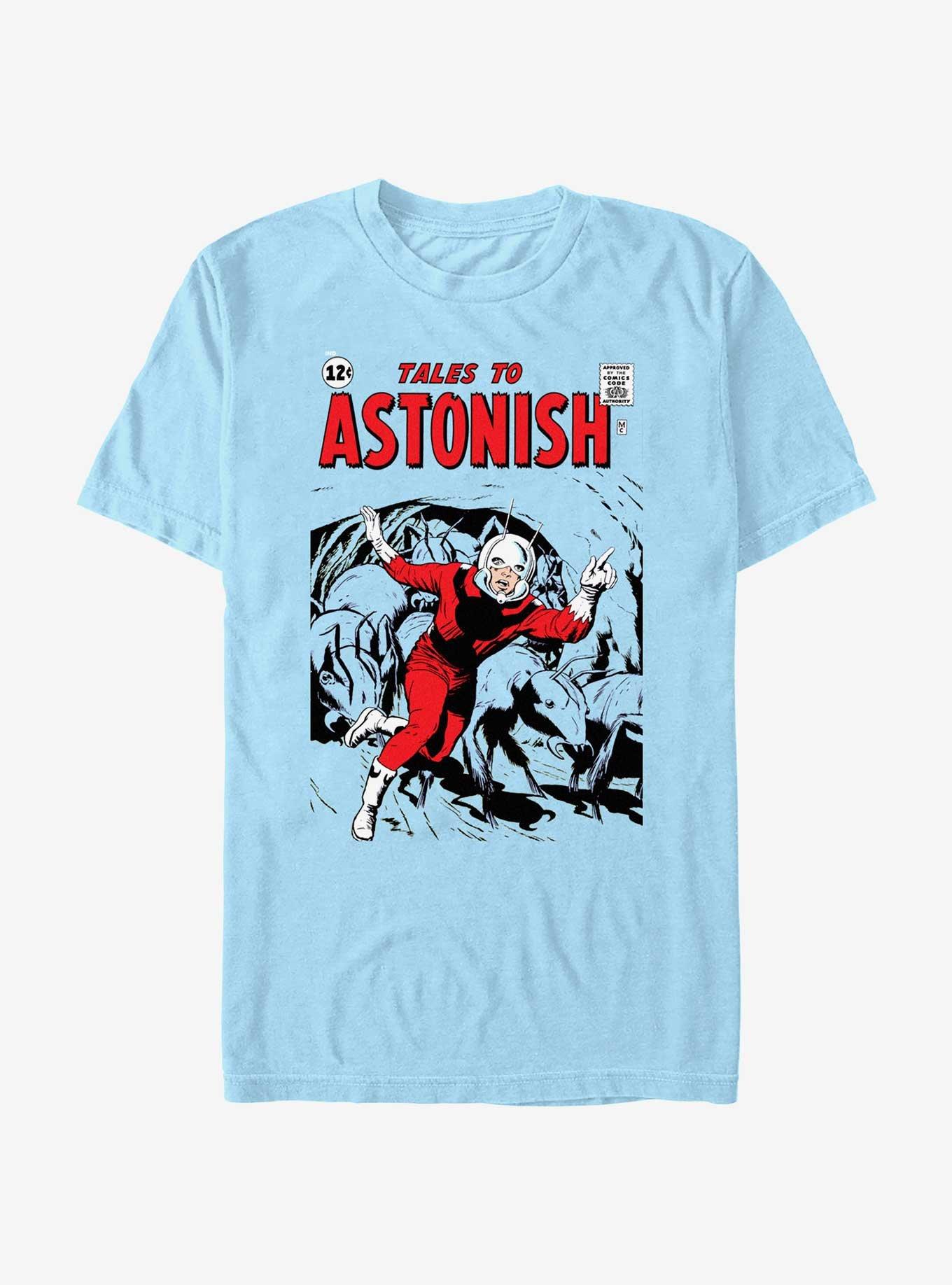 Marvel Ant-Man Tales To Astonish Poster T-Shirt, LT BLUE, hi-res