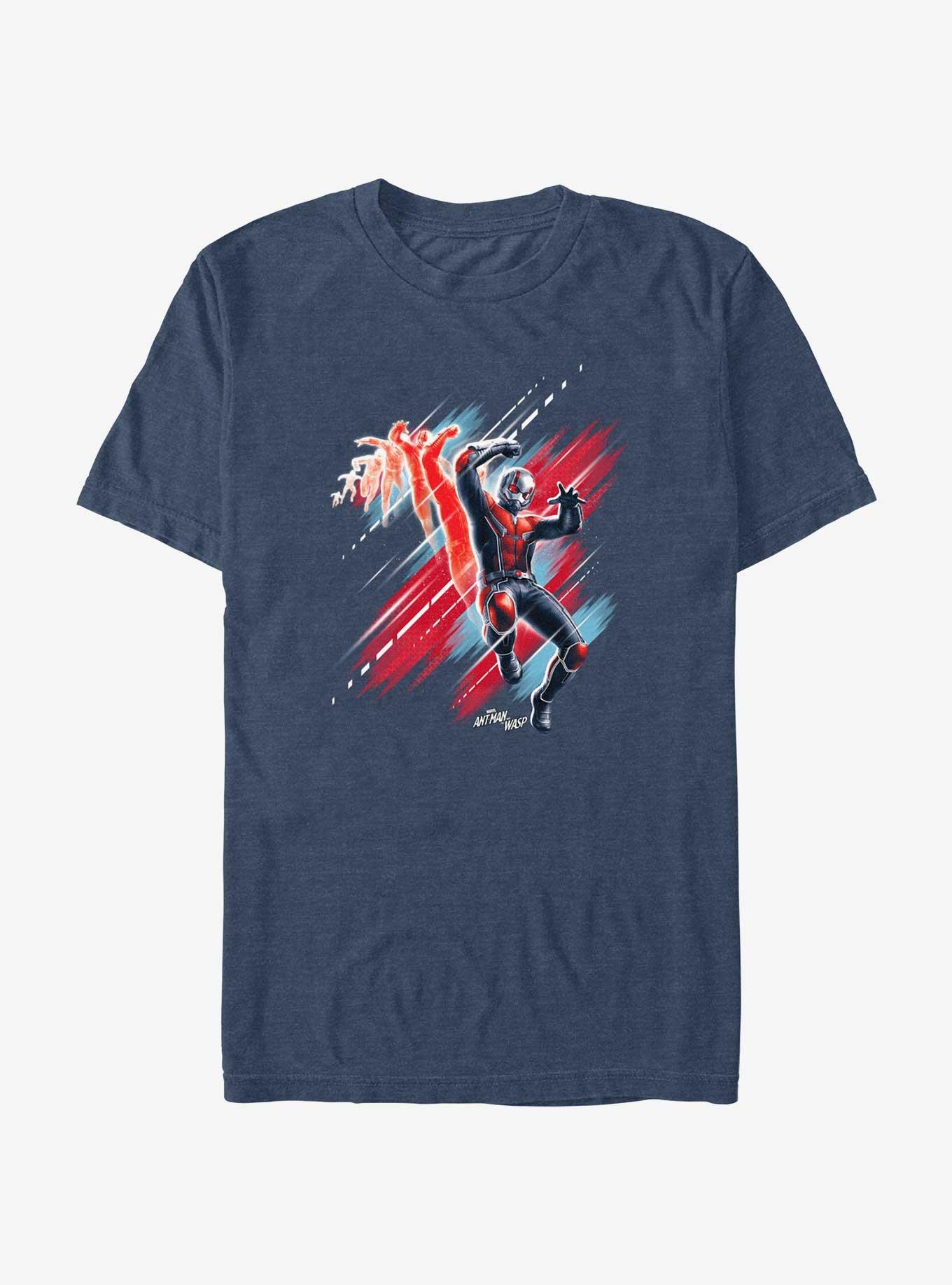 Marvel Ant-Man and the Wasp: Quantumania Infinite Space T-Shirt, NAVY HTR, hi-res