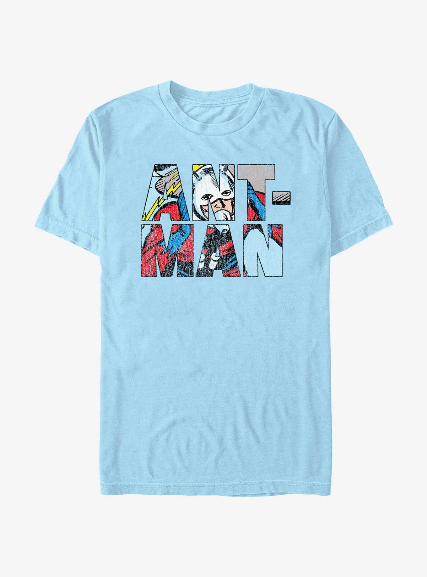 Marvel Ant-Man Namesake Logo T-Shirt, LT BLUE, hi-res