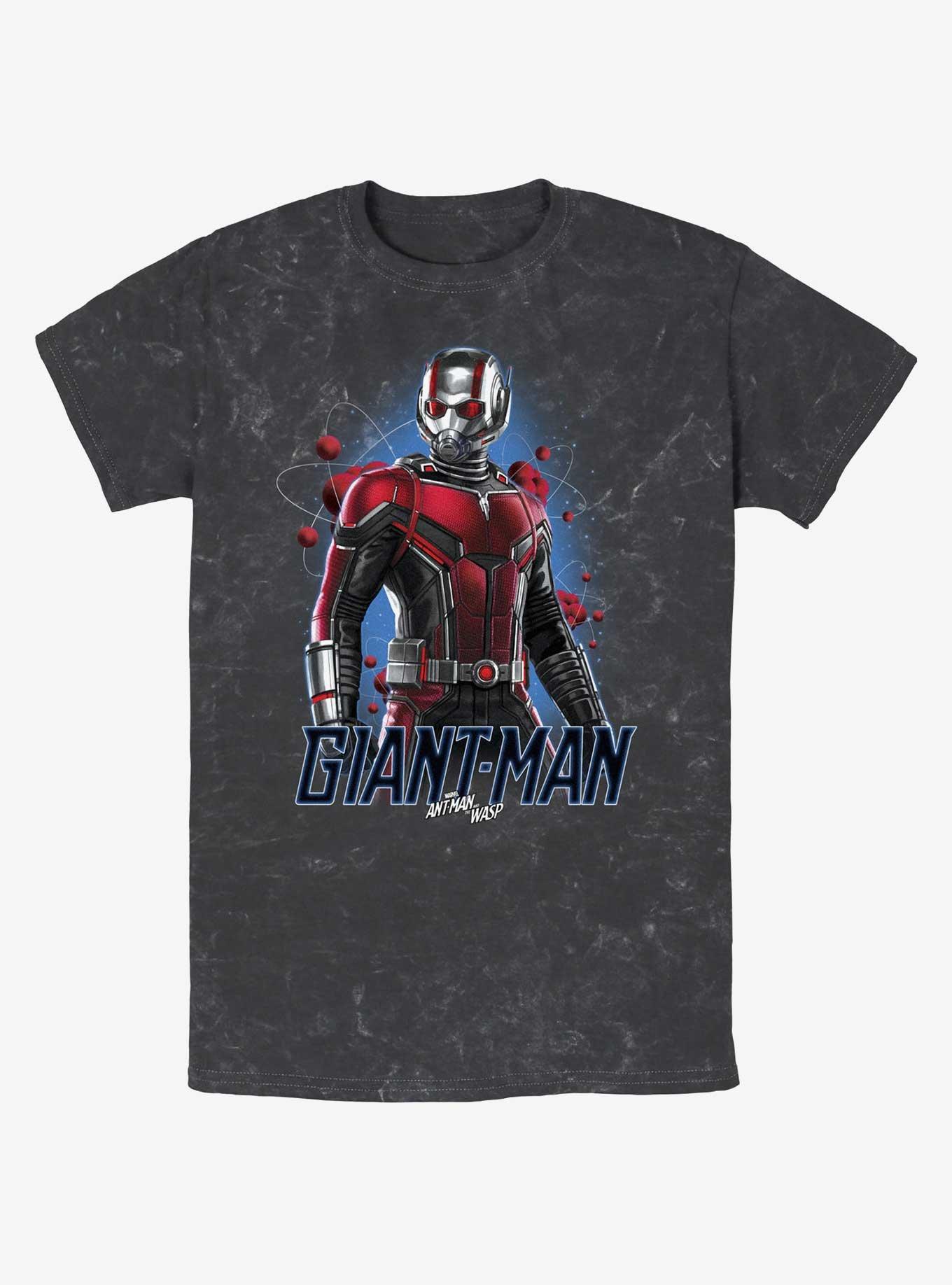 Marvel Ant-Man and the Wasp: Quantumania Giant-Man Atom Mineral Wash T-Shirt, , hi-res