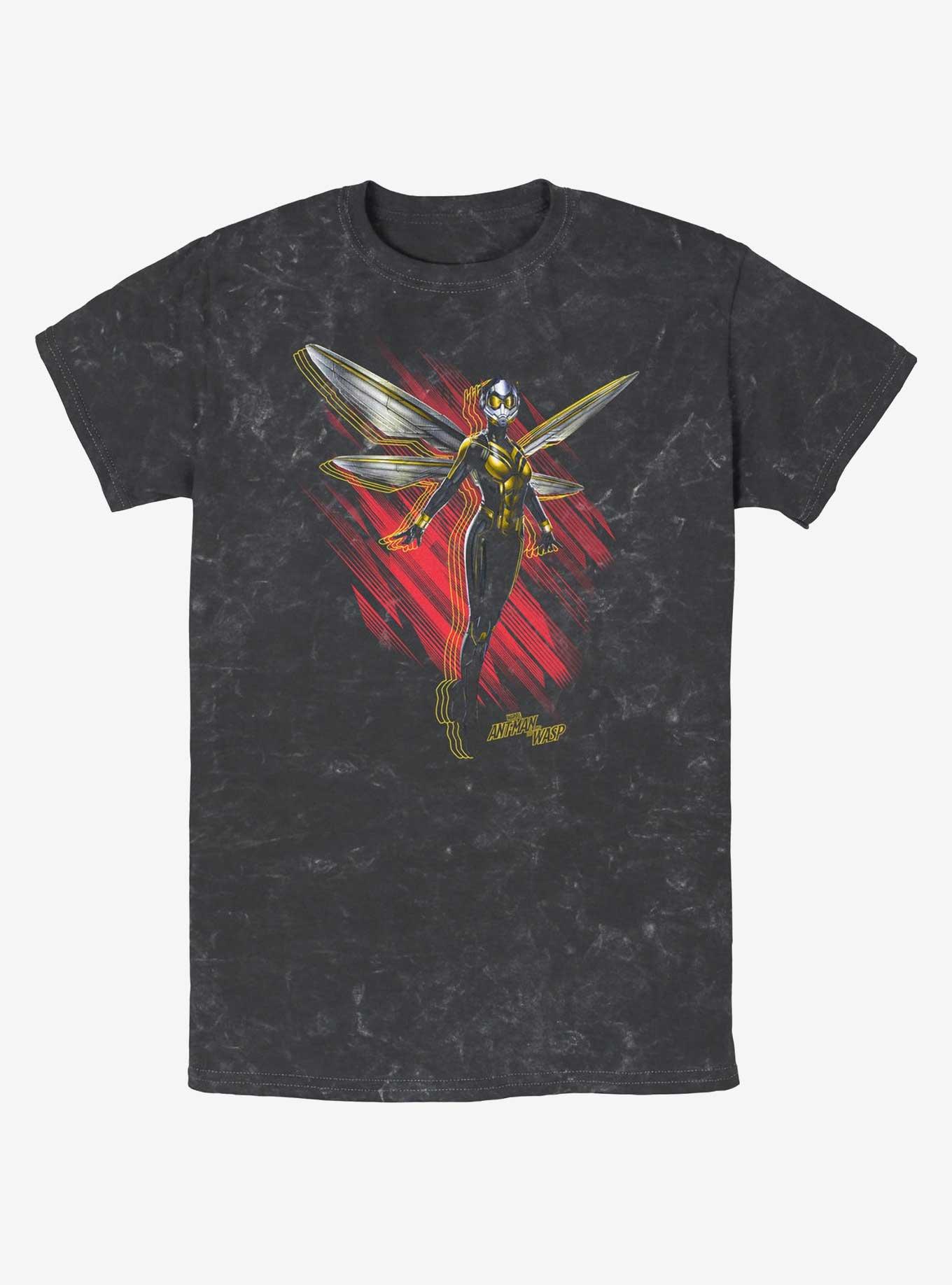 Marvel Ant-Man and the Wasp: Quantumania Wasp Wings Mineral Wash T-Shirt, , hi-res