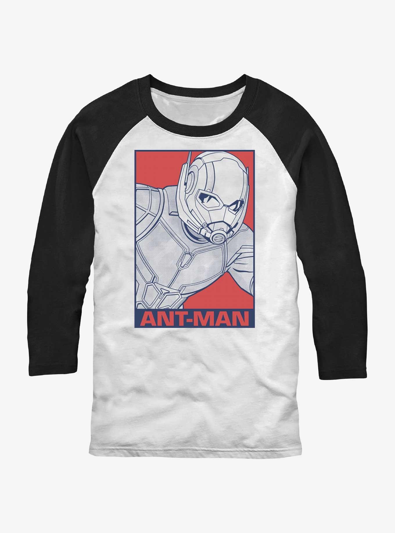 Marvel Ant-Man Pop Art Poster Raglan T-Shirt