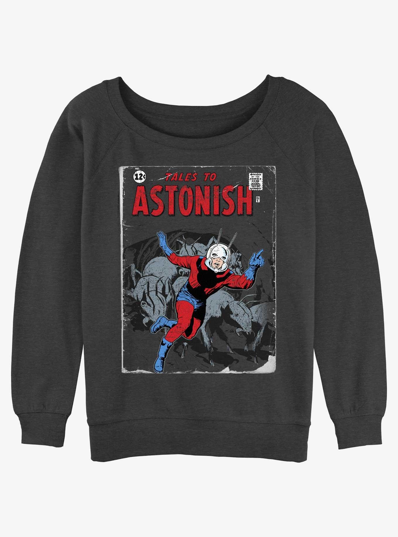 Marvel Ant-Man Ant Tales Comic Cover Slouchy Sweatshirt