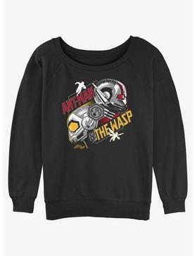 Marvel Ant-Man and the Wasp: Quantumania Helmets Slouchy Sweatshirt, , hi-res