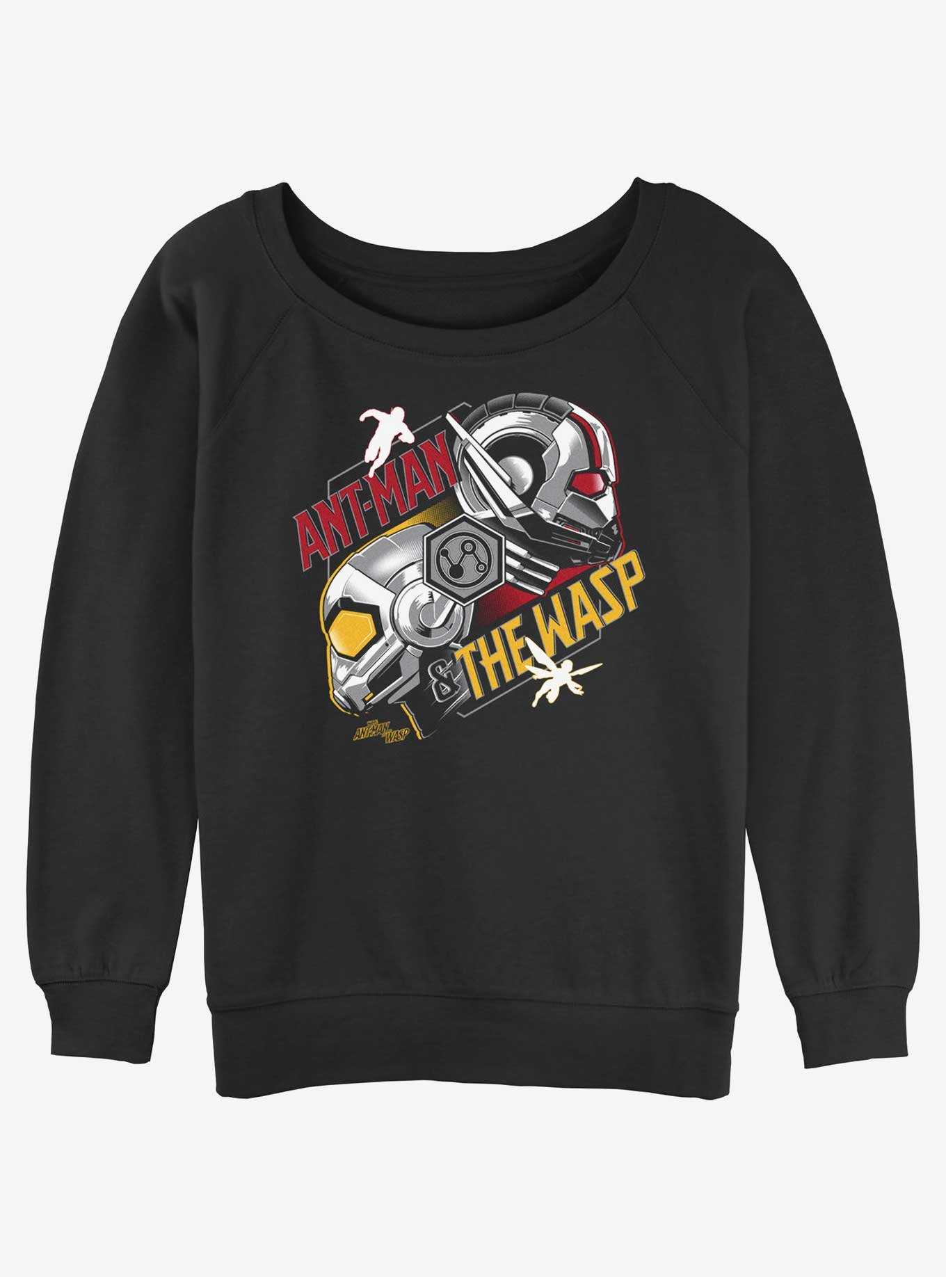 Marvel Ant-Man and the Wasp: Quantumania Helmets Slouchy Sweatshirt, , hi-res