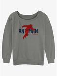 Marvel Ant-Man Text Pop Ant-Man Slouchy Sweatshirt, GRAY HTR, hi-res
