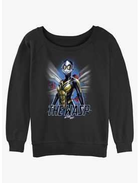 Marvel Ant-Man and the Wasp: Quantumania The Wasp Atom Slouchy Sweatshirt, , hi-res