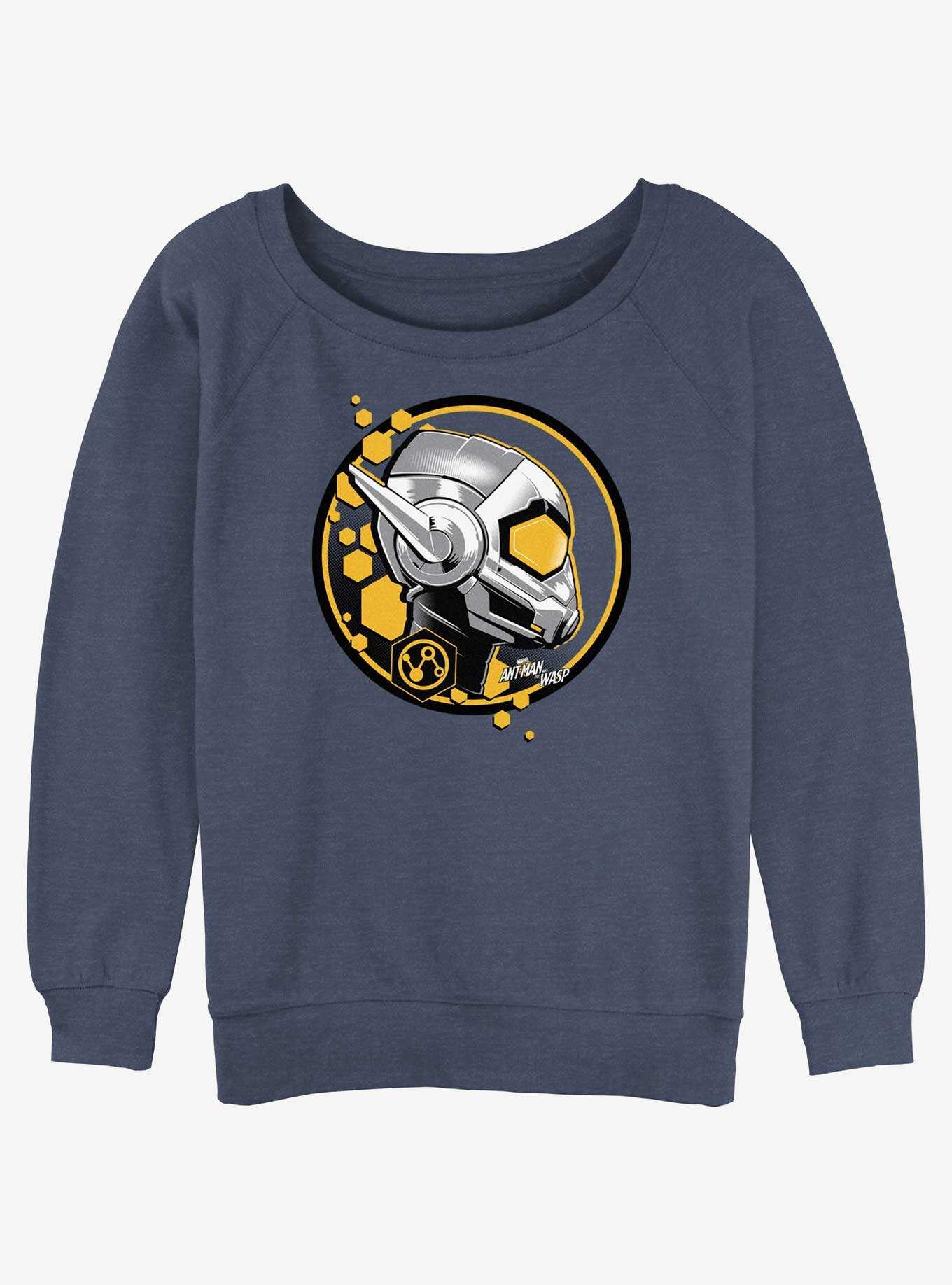 Marvel Ant-Man and the Wasp: Quantumania Wasp Stamp Slouchy Sweatshirt, , hi-res