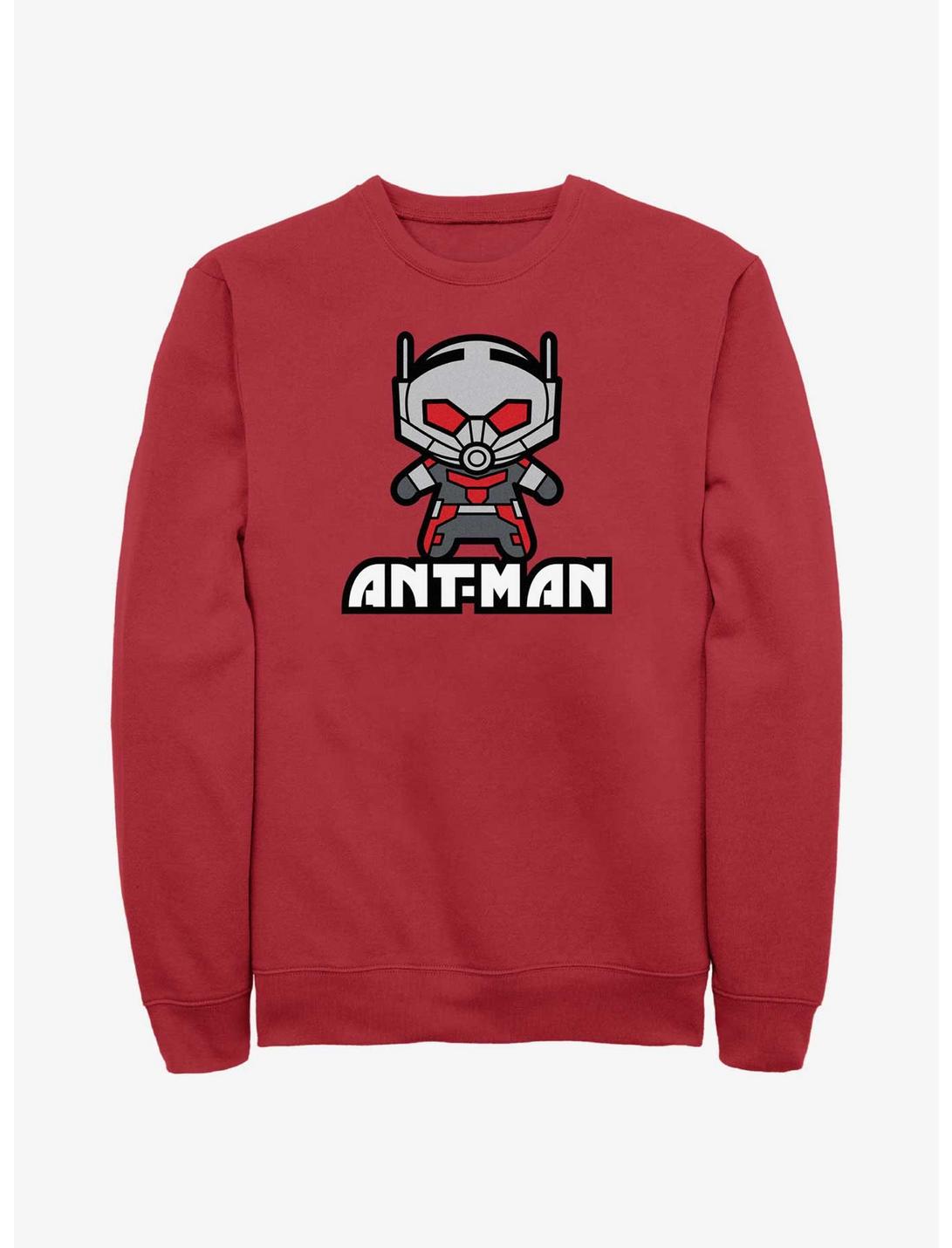 Marvel Ant-Man and the Wasp: Quantumania Kawaii Ant-Man Sweatshirt, RED, hi-res