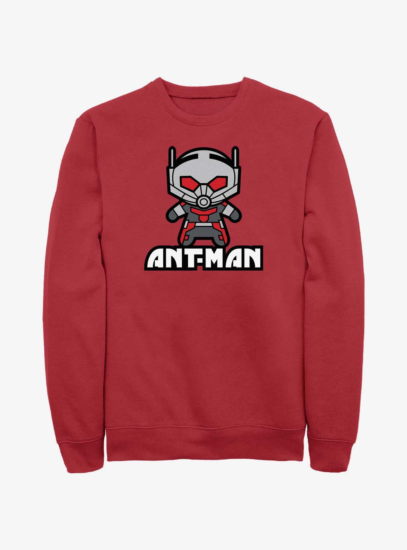 Marvel Ant-Man and the Wasp: Quantumania Kawaii Ant-Man Sweatshirt, RED, hi-res