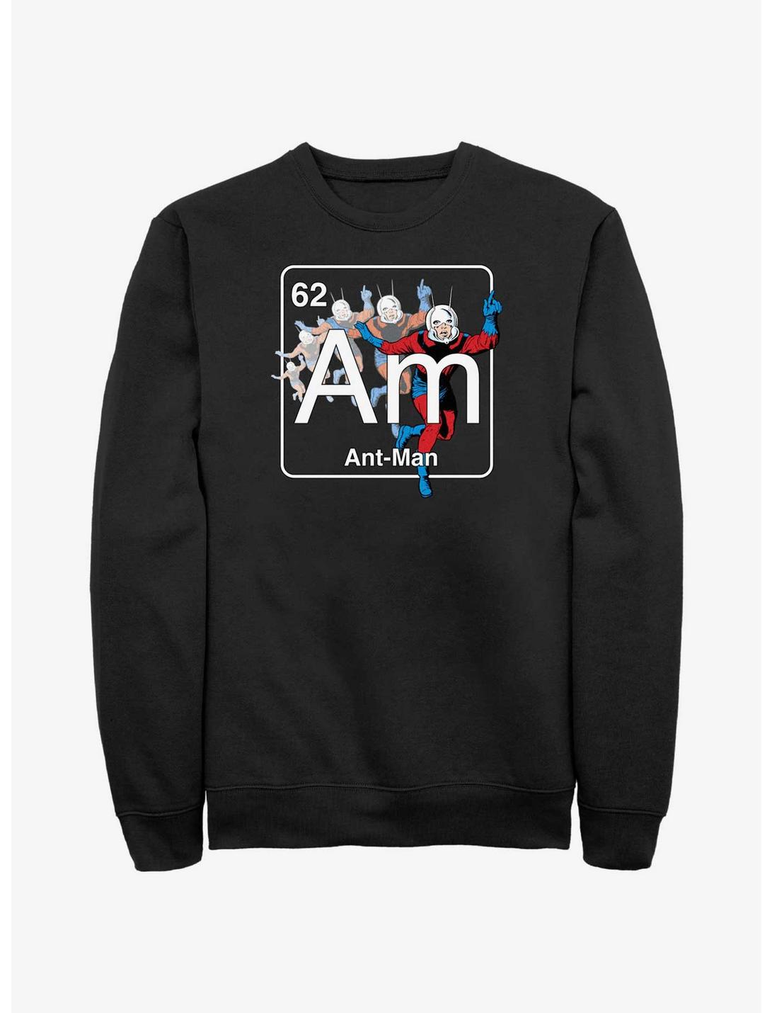 Marvel Ant-Man Periodic Element Ant-Man Sweatshirt, BLACK, hi-res