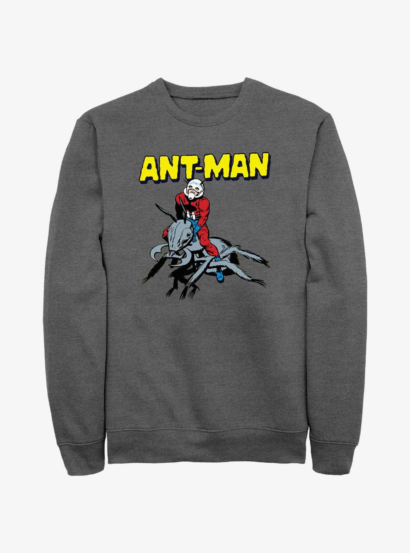 Marvel Ant-Man Riding Ants Sweatshirt, CHAR HTR, hi-res