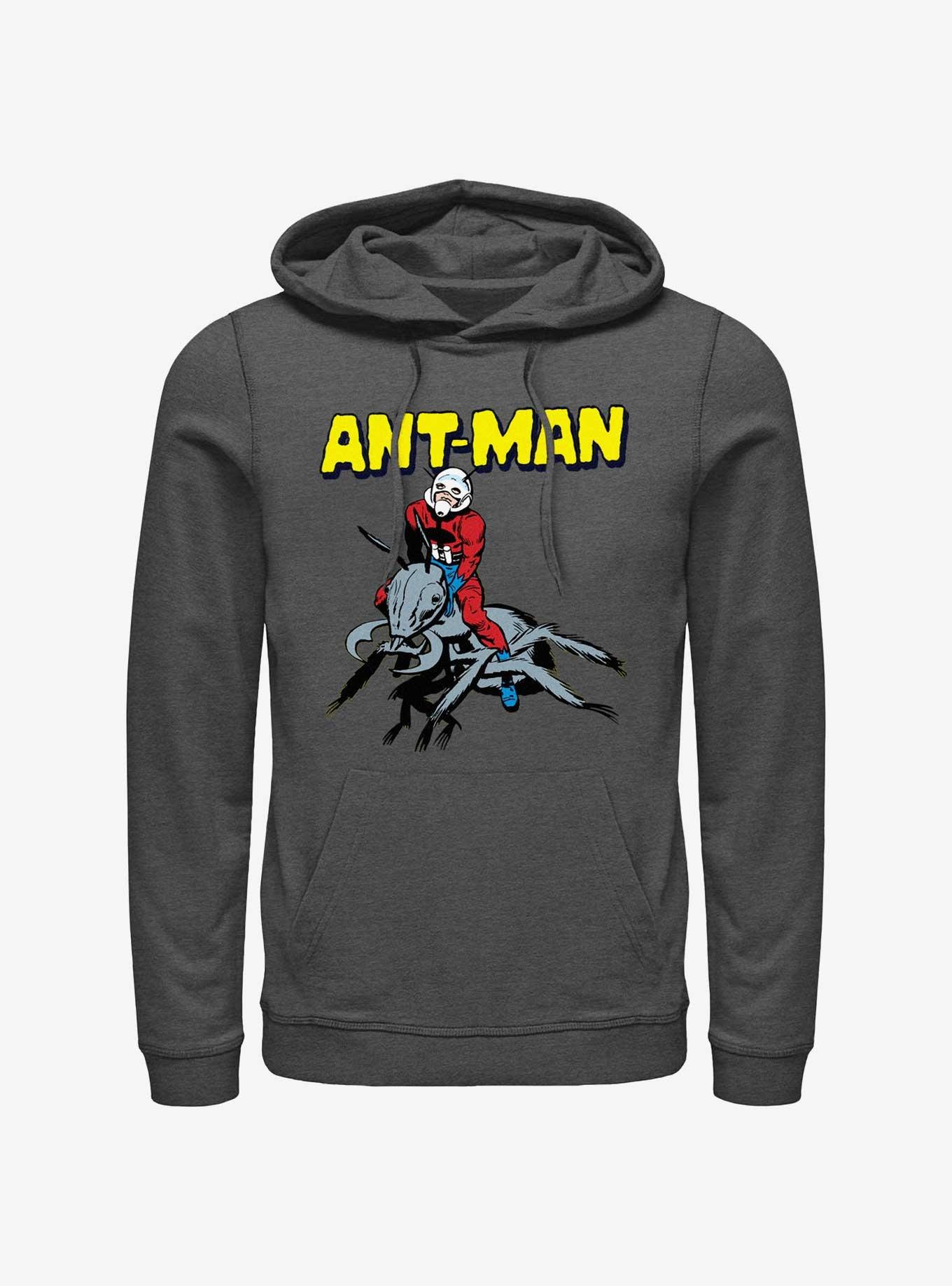 Marvel Ant-Man Riding Ants Hoodie, CHAR HTR, hi-res