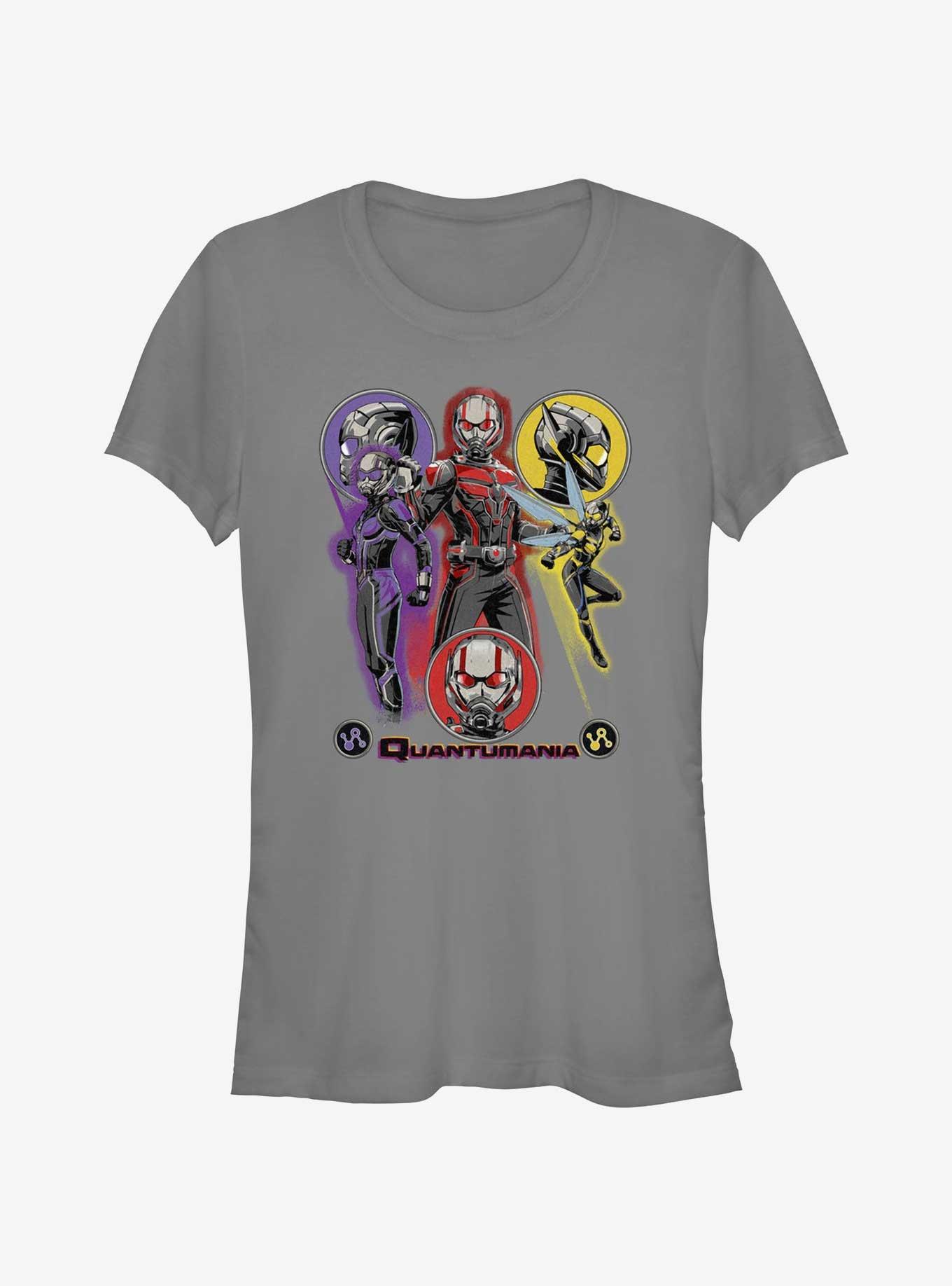 Marvel Ant-Man and the Wasp: Quantumania Triple A-Team Girls T-Shirt, CHARCOAL, hi-res