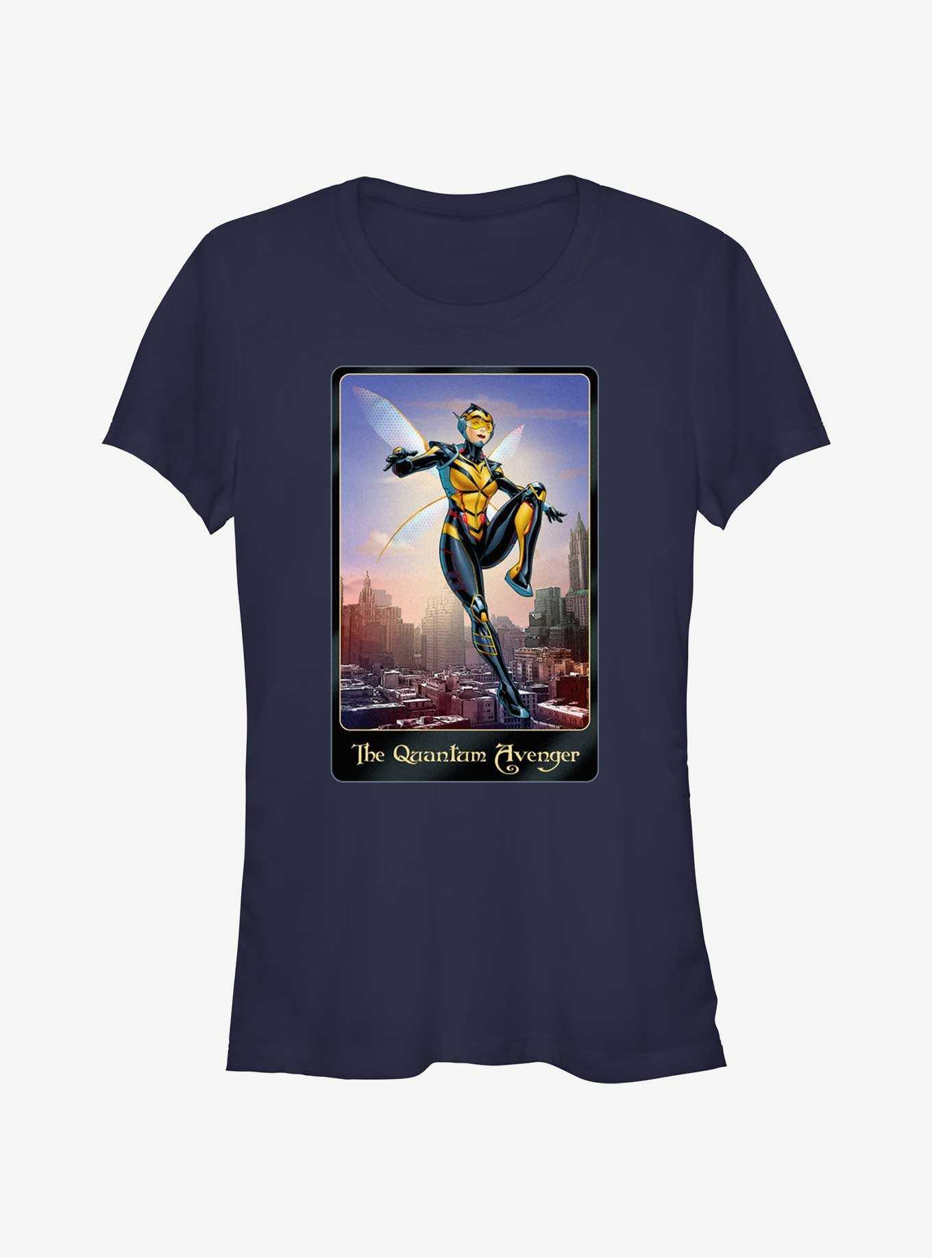 Marvel Ant-Man and the Wasp: Quantumania Wasp The Quantum Avenger Poster Girls T-Shirt, , hi-res