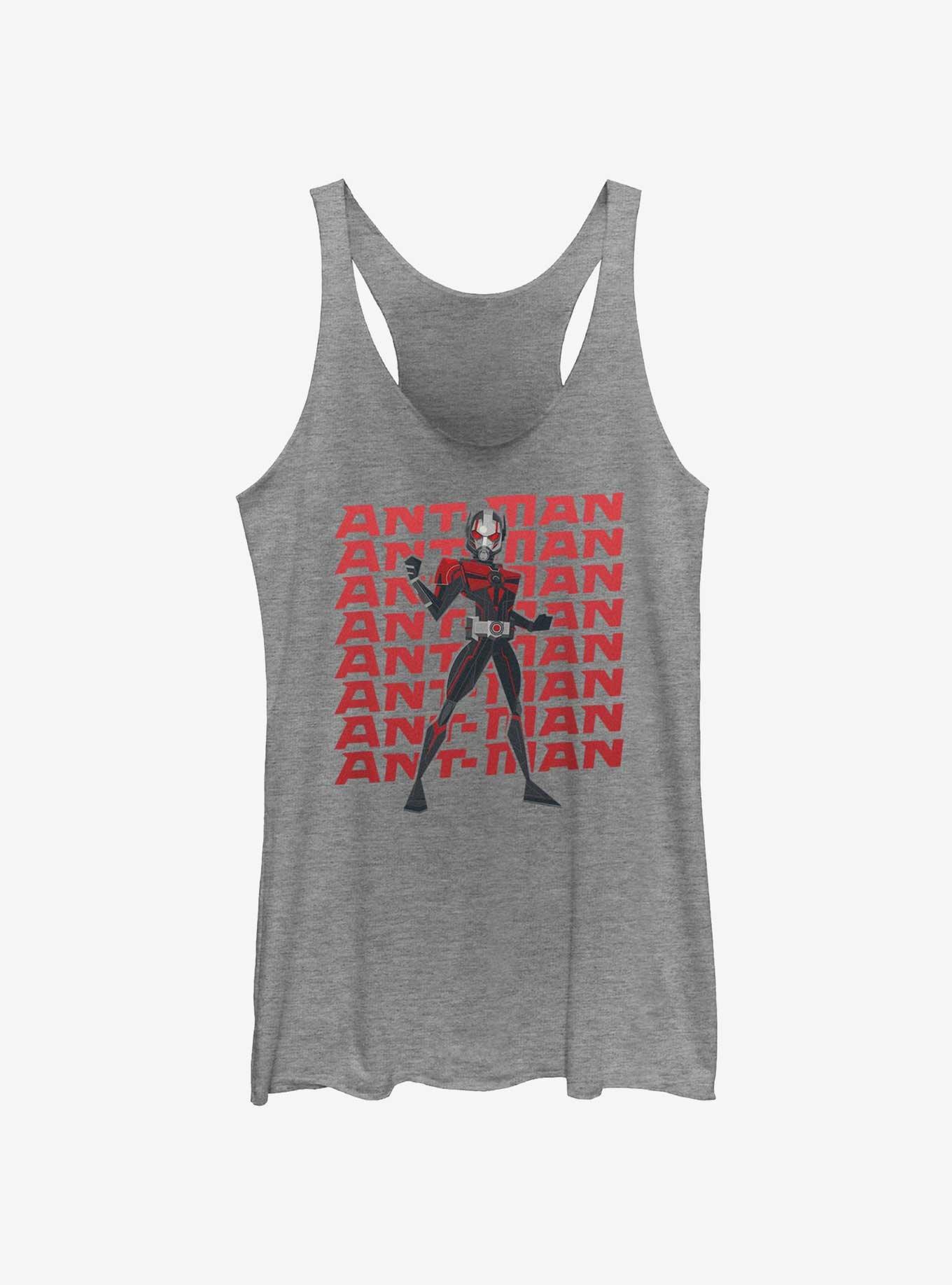 Marvel Ant-Man and the Wasp: Quantumania Action Pose Girls Tank, GRAY HTR, hi-res