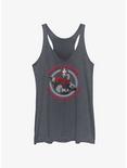 Marvel Ant-Man and the Wasp: Quantumania Ant-Man Symbol Girls Tank, NAVY HTR, hi-res