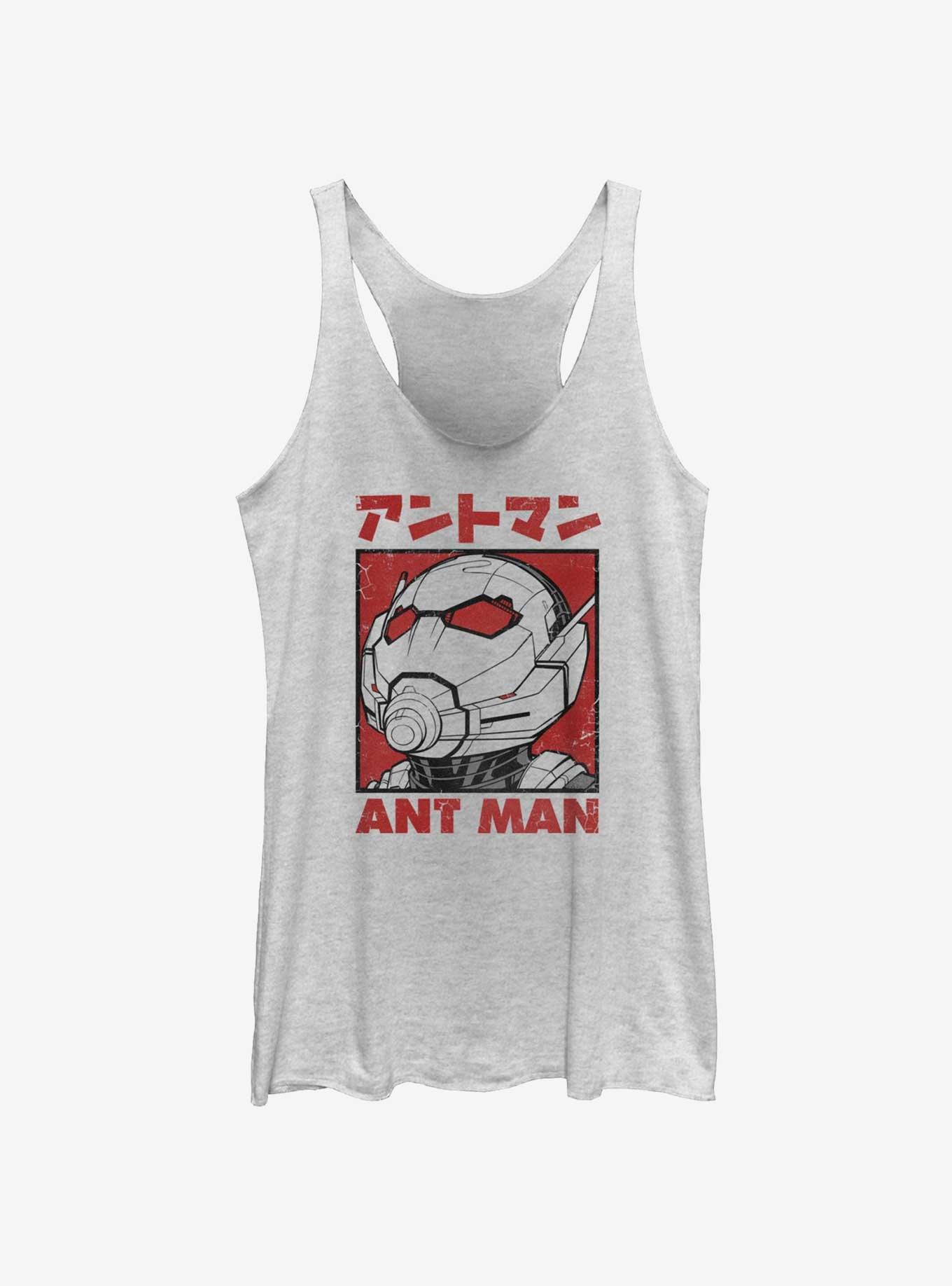 Marvel Ant-Man and the Wasp: Quantumania Poster in Japanese Girls Tank, WHITE HTR, hi-res