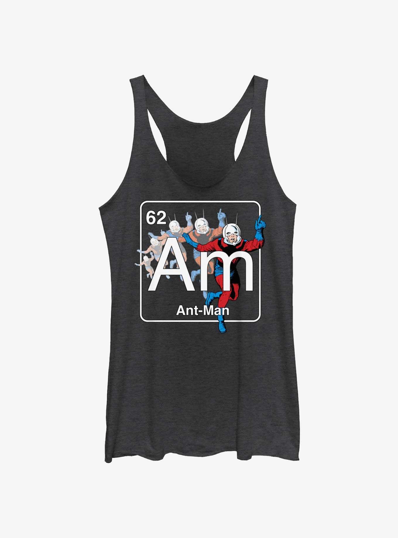 Marvel Ant-Man Periodic Element Ant-Man Girls Tank, BLK HTR, hi-res