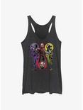 Marvel Ant-Man and the Wasp: Quantumania Triple A-Team Girls Tank, BLK HTR, hi-res