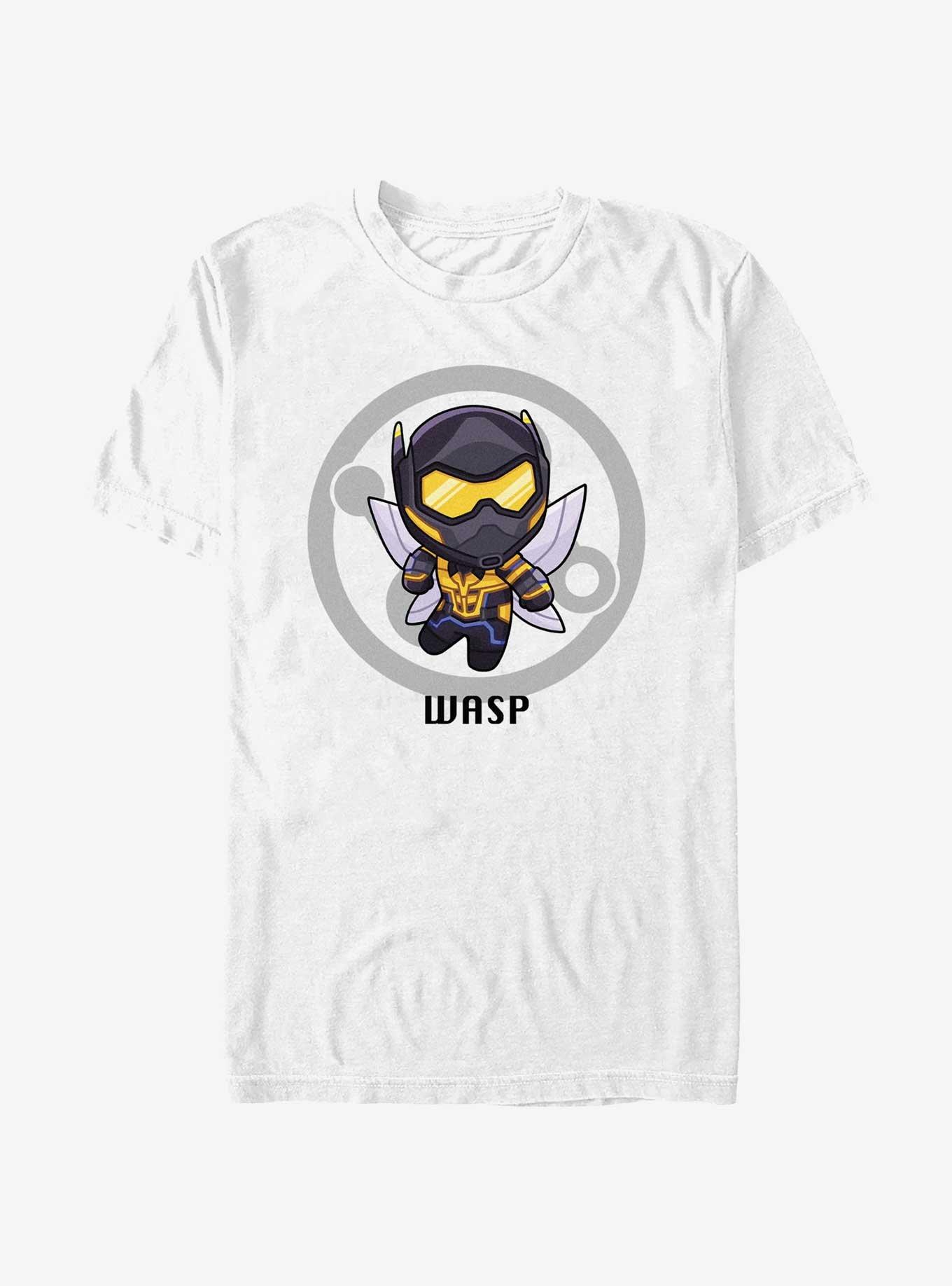 Marvel Ant-Man and the Wasp: Quantumania Chibi Wasp Badge T-Shirt, , hi-res