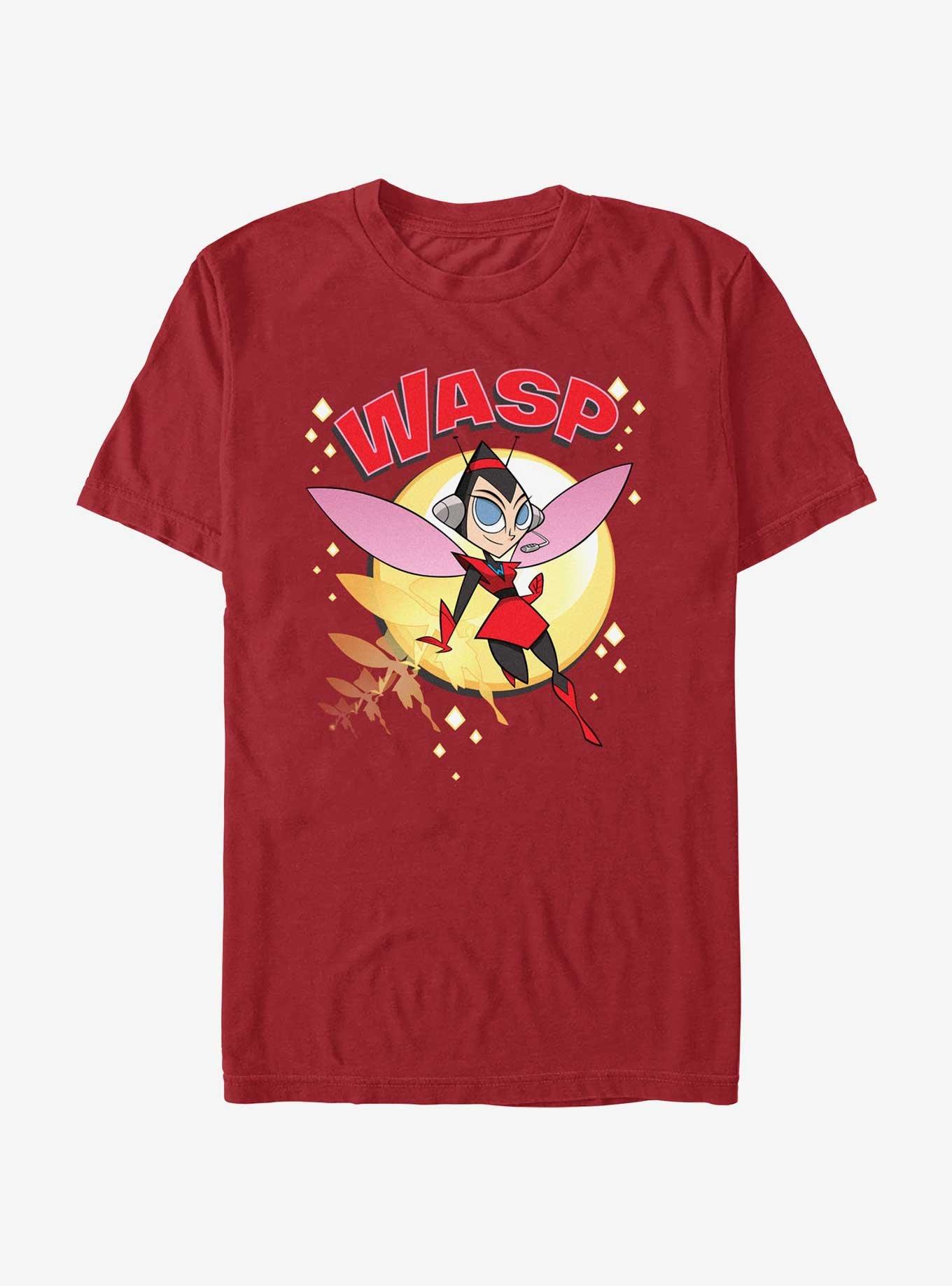 Marvel Ant-Man Retro Wasp T-Shirt, CARDINAL, hi-res