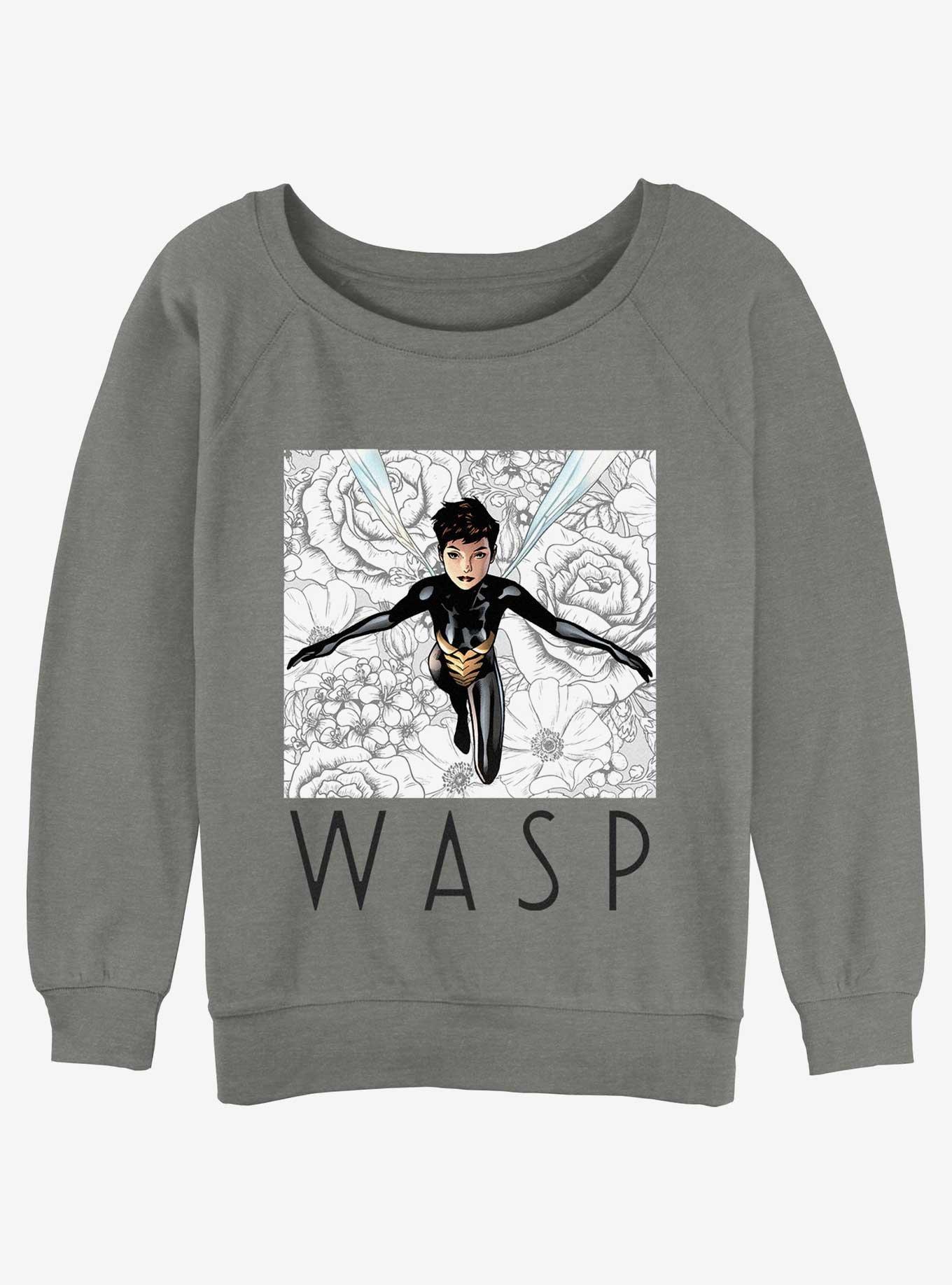 Marvel Ant-Man Floral Wasp Slouchy Sweatshirt, , hi-res