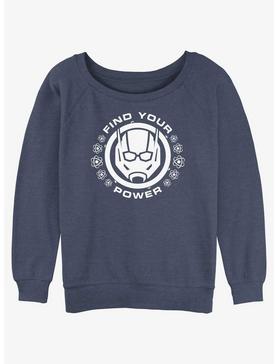 Marvel Ant-Man and the Wasp: Quantumania Find Your Power Badge Slouchy Sweatshirt, , hi-res