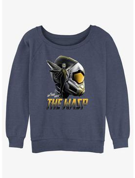 Marvel Ant-Man and the Wasp: Quantumania The Wasp Silhouette Slouchy Sweatshirt, , hi-res