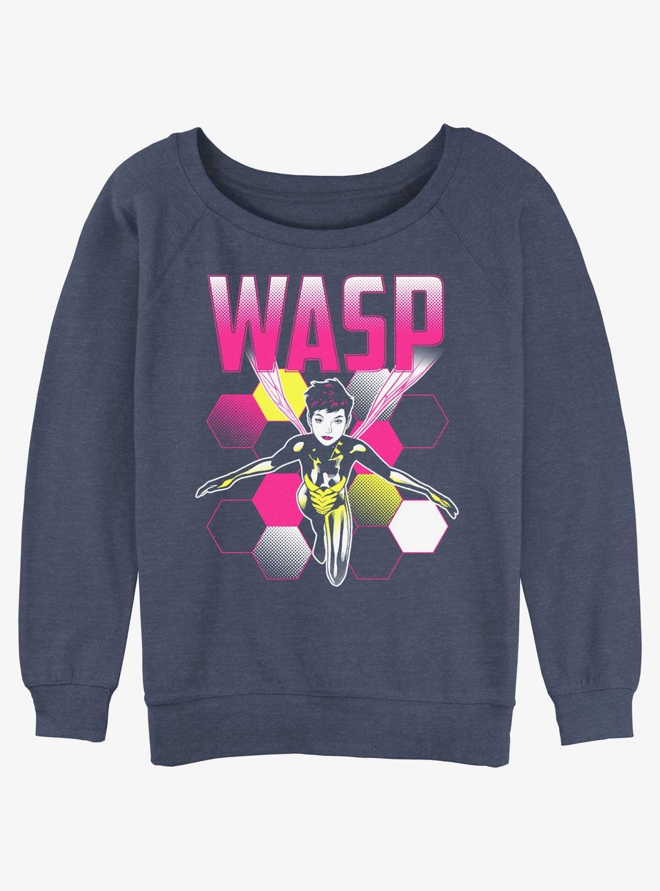 Marvel Ant-Man Wasp Hive Slouchy Sweatshirt, BLUEHTR, hi-res