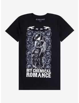 My Chemical Romance Woman With Camera Boyfriend Fit Girls T-Shirt, , hi-res