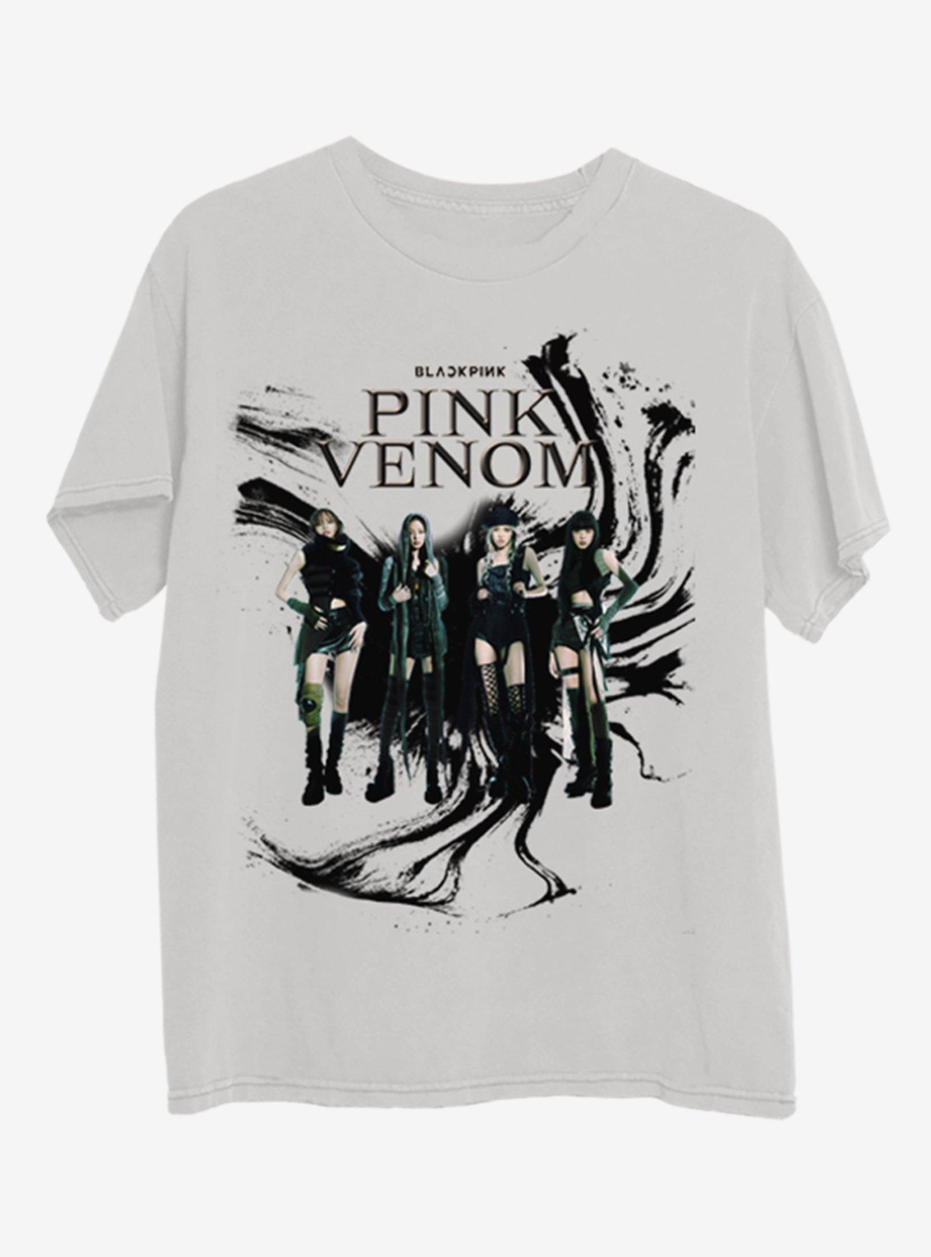 BLACKPINK Pink Venom Boyfriend Fit Girls T-Shirt | Hot Topic